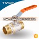 engine valve materials good quality globe valve price nickel plate Casting Brass Ball Valve supplier