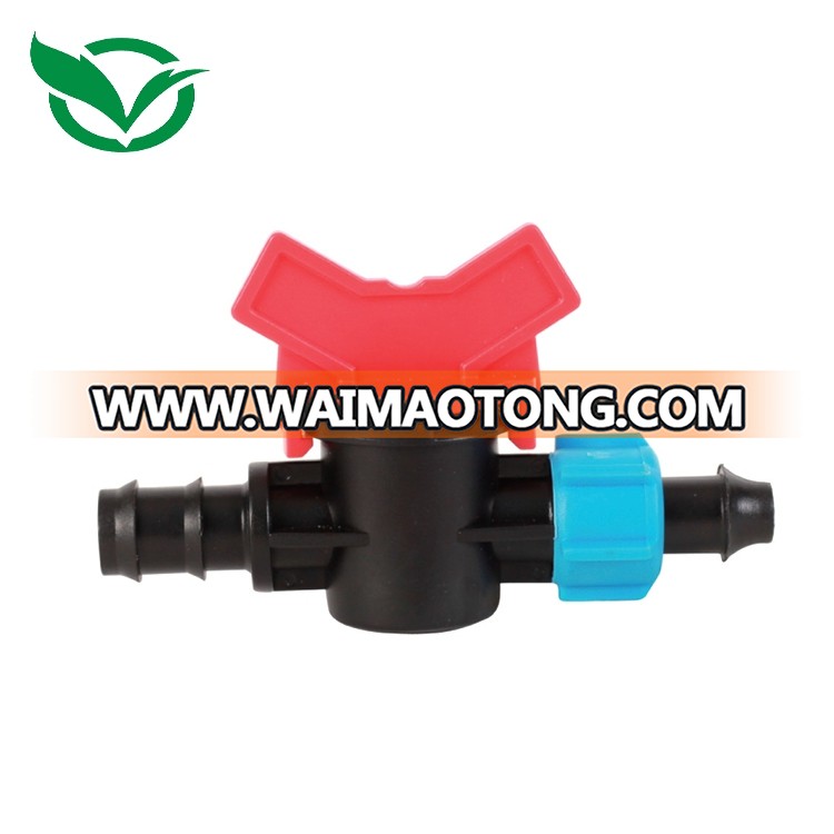 Agricultural Barb Ball Mini Valve For Pipe